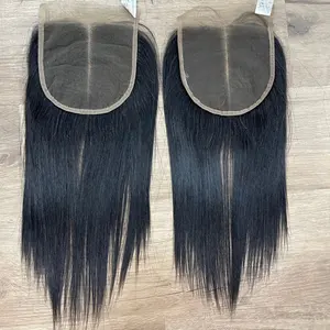 HOT DEAL !! Fee Part Middle Part HD Lace Closure Vietnamese Human Hair Extension Vietnamese human hair to make wig