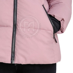 <b>Women</b> Hooded Puffer <b>Jacket</b> With <b>Lightweight</b> Insulation For Cold Weather Outdoor Activities And Daily Use - Product Image 5