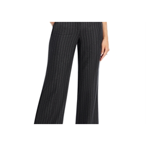 Pantaloni da Completo a Righe per Donna Veronica Beard in Nero Taglia S - Product Image 2