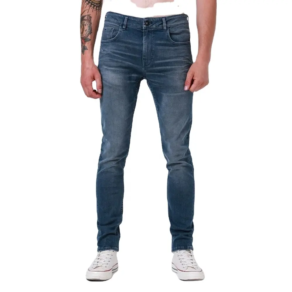 Qualità Premium 2022 ultimo Design 100% cotone Jeans da uomo pantaloni pantaloni Jeans da uomo personalizzati a buon mercato all'ingrosso