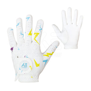 Guantes de golf de piel de oveja de dedo completo, guantes de golf antideslizantes resistentes a Cortes, guantes de golf para hombres - Product Image 1