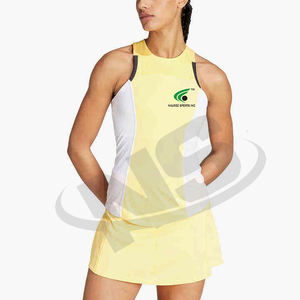 Uniforme de tenis para mujer más vendido 100% algodón Spandex secado rápido transpirable equipo ropa deportiva falda personalizada conjunto - Product Image 1