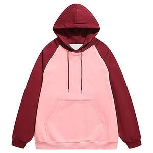 Venta al por mayor de moda personalizada para Hombre Sudaderas con capucha de dos colores sudadera sudaderas con capucha - Product Image 3