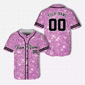 Personnalisable Plus Size Softball & Baseball Jersey Vêtements de sport respirants avec coutures brodées - Product Image 2