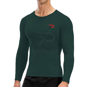 Vêtements de sport à séchage rapide pour hommes, chemises de compression, vêtements de sport, vêtements d'entraînement pour hommes, chemises de compression - Product Image 4