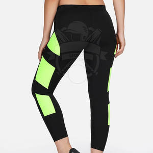 Pantalons de yoga pour femmes à la mode Legging à motif solide fabriqué au Pakistan Styles de legging en gros - Product Image 4