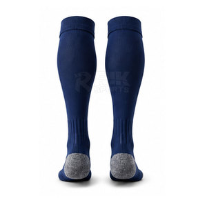 Chaussettes de football sur mesure, fabrication de haute qualité, couleur personnalisée, chaussettes de sport de bonne qualité, impression de logo personnalisé sur les chaussettes de football - Product Image 3