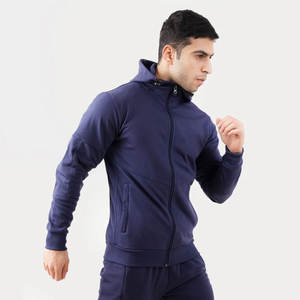 Conjunto Deportivo de 2 Piezas para Hombre, Chándal Atlético Informal con Cremallera Completa, Traje Deportivo para Correr, Ropa Deportiva - Product Image 3