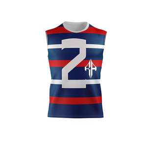 Uniforme de Fútbol Americano 7v7 para Hombre, Temporada 2025, Spandex/Poliéster, Alta Calidad, Cuello con Capucha, RIVIAN ATLANTIC - Product Image 2