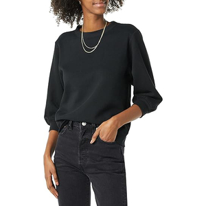 Sudaderas de Mujer de Algodón Grueso, Corte Holgado, Cálidas, Cómodas, Cuello Redondo, Transpirables, Suaves para el Día a Día, Listas para Usar en la Calle - Product Image 2