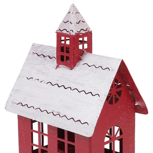 Meilleure vente personnalisée à la main en métal maison porte-lumière de thé décoration maison pour la décoration d'ornement de Noël - Product Image 2