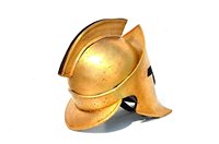 King Leonidas 300 Casque complet spartiate Armure en laiton Casque de plongée en métal