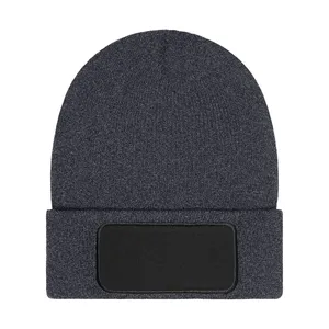 Customizable Thinsulate Beanie with Patch Christmas <b>Holiday</b> Christmas <b>Hats</b> - Product Image 5