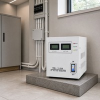 Stabilisateur de tension automatique monophasé série TND 5KVA 220V avec bobine en cuivre pur pour usage industriel