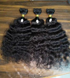 Paquetes de cabello Remy indio crudo de onda natural sin procesar Cabello de templo virgen con textura suave Volumen grueso y aspecto realista - Product Image 3