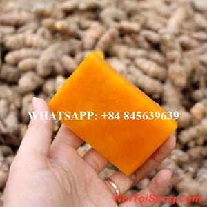 Vente en Gros de Savon au Curcuma Fait à la Main Herbal Curcuma Naturel 100% Curcuma Bain Frais du Vietnam - Product Image 4