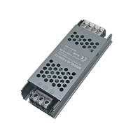 Série Q 110V-220V Transformateur LED AC DC étanche à sortie unique pour éclairage public, boîtier en aluminium, 12V 24V 36V 48V 50W 60W, garantie 3 ans
