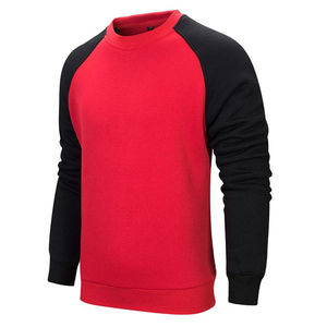 Sudadera con capucha y cuello redondo pesado de algodón de gran tamaño con cuello redondo, sudadera con bordado de logotipo personalizado, ropa de calle, sudadera de cuello redondo - Product Image 2