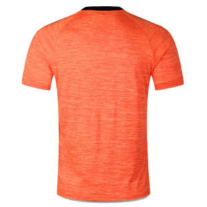 Logotipo de sublimación personalizado liso 100% poliéster camiseta Gymwear vendedores para diseño de secado rápido camiseta en blanco deporte Unisex hombres camisetas - Product Image 3