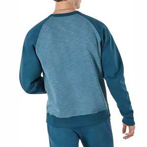 Nouvelle Arrivée Sweat-shirt d'hiver à col rond et manches longues en molleton 100% coton, avec logo personnalisé brodé et épaules tombantes - Product Image 6