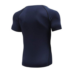 Imprimé personnalisé hommes entièrement sublimé à manches courtes Rashguards Compression Wear Mma Bjj Grappling Rashguards - Product Image 3