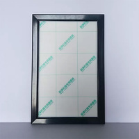 ISO 9001 Profil d'usinage CNC personnalisé de haute qualité Cadre photo en aluminium LED anodisé sablé argent