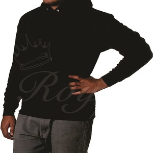 เสื้อมีฮู้ดผ้าฝ้าย100% ธรรมดากำหนดเอง270gsm ผู้ชายโอเวอร์ไซส์ - Product Image 5