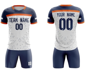 Ropa de fútbol con logotipo personalizado OEM para hombres uniformes de calidad premium con nombre de equipo Argentino para las temporadas de verano y otoño - Product Image 6