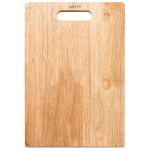 Tabla de cortar de madera de diseño único con mango de metal, producto de cocina de madera al por mayor, forma redonda de madera Natural, respetuosa con el medio ambiente - Product Image 5