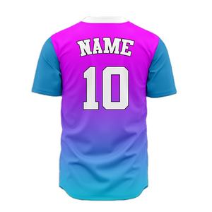 Camiseta de Softbol Sublimada Personalizada, Venta al por Mayor y al Detal, Ropa Casual de Béisbol, Ropa Deportiva de Manga Corta, Camisetas de Béisbol - Product Image 2