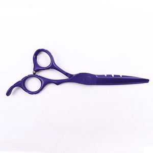 BLUE Ciseaux de coiffeur professionnels sur mesure avec poignée élégante Ciseaux de coupe de cheveux de haute qualité avec pointe de lame tranchante - Product Image 2
