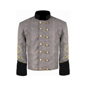 Veste de reproduction des États-Unis confédérés, uniforme en laine d'infanterie du sud - Product Image 1