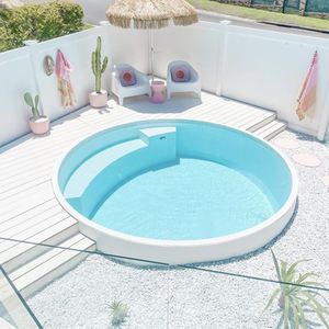 Vasche Idromassaggio Piccole Mini 2m 3m per Famiglia e Hotel, Piscina Jacuzzi in Vetroresina Rotonda o Quadrata, Spa e Piscina per Immersione - Product Image 6