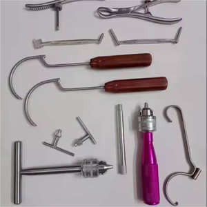 Instruments chirurgicaux orthopédiques vétérinaires de haute qualité, de qualité chirurgicale, manuels, autoclavables, en acier inoxydable, 9 pièces par SurgiRight - Product Image 4