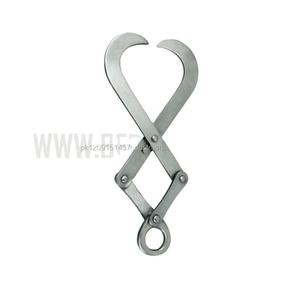 Instrumentos Veterinarios Reutilizables Krey Hook 8, Tecnología Quirúrgica de Borde Recto, Instrumentos Médicos Quirúrgicos Veterinarios para Animales y Mascotas - Product Image 4