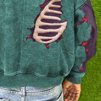 Sweat à capuche zippé surdimensionné personnalisé pour homme, 100 % coton, polaire 440 GSM, coupe ample, écologique, coupe-vent, respirant, brodé