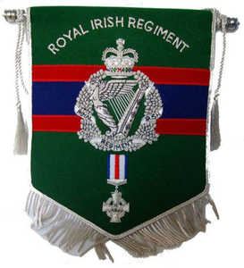 Drapeaux et fanions brodés personnalisés à coudre, en tissu feutre double face avec un design luxueux - Product Image 4