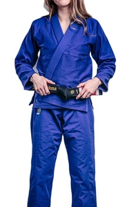 Kimono brasileño de Jiu Jitsu BJJ de alta calidad, ropa de artes marciales, bordado directo de algodón 100%, Jiu Jitsu Gi azul al mejor precio - Product Image 3