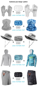 Wholesale Custom UPF 50 Sublimation Long Sleeve Fishing Hoodie Quick Dry Breathable for Men Plus Size <b>Outdoor</b> Performance - Product Image 6