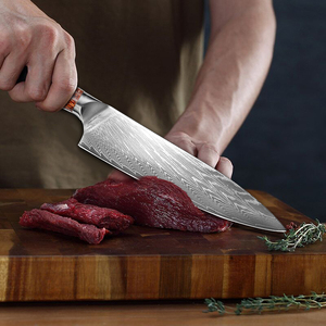 Cuchillo Damasco Profesional Chefs Cuchillo Personalizado Hecho A Mano Cocina Al Por Mayor Mejor Precio Cuchillo Chef Personalizado - Product Image 5