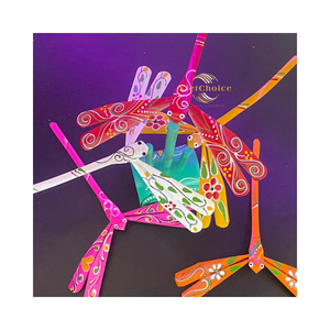 Jouet en bambou de qualité supérieure, libellule artisanale, pour cadeau et marché des souvenirs culturels - Product Image 6