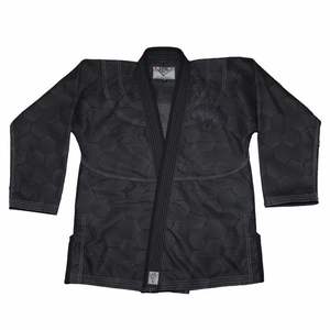 Promotions du fabricant, uniforme de BJJ de haute qualité unisexe, ensemble de kimono de BJJ en coton neuf, OEM Pakistan, Jiu Jitsu MMA traditionnel - Product Image 3
