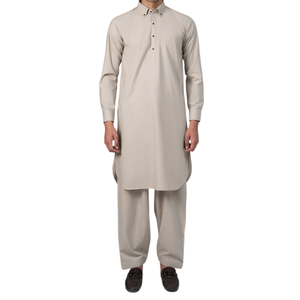 Shalwar pakistanais personnalisé à imprimé numérique, respirant, en coton, réversible, ethnique, décontracté, islamique, toutes saisons, pour mariage, pour hommes - Product Image 1