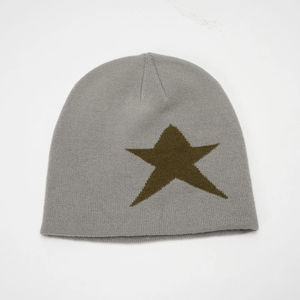 หมวกบีนนี่ถักแบบกำหนดเองหมวกกีฬากลางแจ้งหัวกะโหลกระบายอากาศได้หมวกบีนนี่ผ้ายืดหมวกบีนนี่ปักลาย - Product Image 5