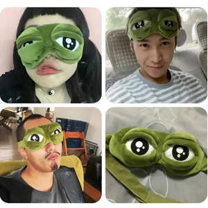 Masque de sommeil Grenouille Frog Design, accessoires oculaires confortables - Product Image 3