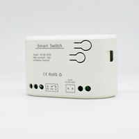 Contrôleur de porte de garage intelligent WiFi Ewelink F0704 - Module relais 1CH 85-250V sans USB, télécommande 433 MHz, commande vocale Alexa sans RF