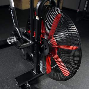 Vélo d'Entraînement à Air Robuste avec Moniteur de Performance, Siège Réglable, Repose-Pieds et Transmission par Courroie Silencieuse pour un Cardio Intense - Product Image 1