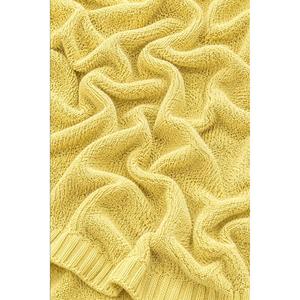 Be-Var-01-Ye Couverture 100% Acrylique Jaune 130*170 Cm - JAUNE - Product Image 3