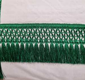 Custom Made Rayon <b>Tasseled</b> Fringes Ideal <b>for</b> Use in Home Furnishings and Suitable <b>for</b> Curtains and Cushion Covers - Product Image 6