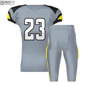 Uniforme de fútbol americano juvenil personalizado, jersey de diseño personalizado, sudaderas con capucha, uniformes de fútbol, kits de fútbol caliente, uniforme de fútbol para hombre - Product Image 1